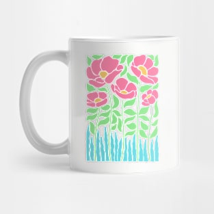 Minimalist Modern Flower Mug